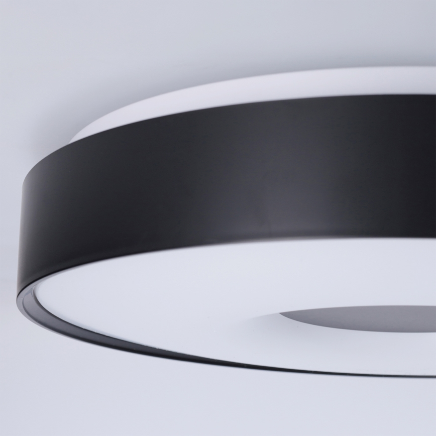 Brilagi - димируемо LED таванно осветително тяло JAMIS LED/48W/230V 3000–6500K диаметър 39 см черно + дистанционно управление
