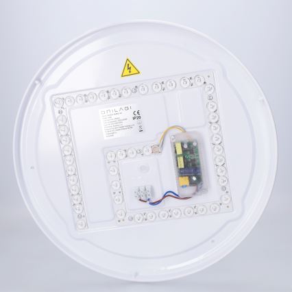 Brilagi - димируемо LED таванно осветително тяло JAMIS LED/48W/230V 3000–6500K диаметър 39 см черно + дистанционно управление