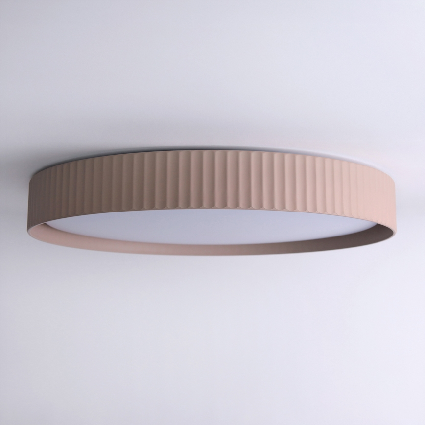 Brilagi - Димируем LED плафон LUCIA LED/60W/230V 3000-6500K диаметър 59 cm таупе + дистанционно управление