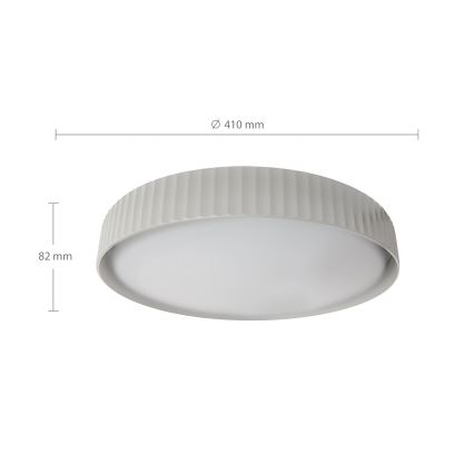 Brilagi - Димируемо LED таванно осветително тяло LUCIA LED/48W/230V 3000-6500K Ø 41 cm бяло + дистанционно управление