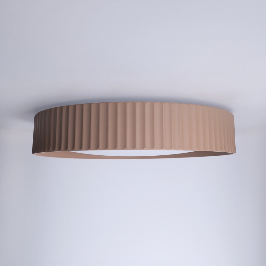 Brilagi - LED таванно осветително тяло LUCIA с възможност за димиране LED/48W/230V 3000-6500K Ø 41 cm кафяво + дистанционно управление