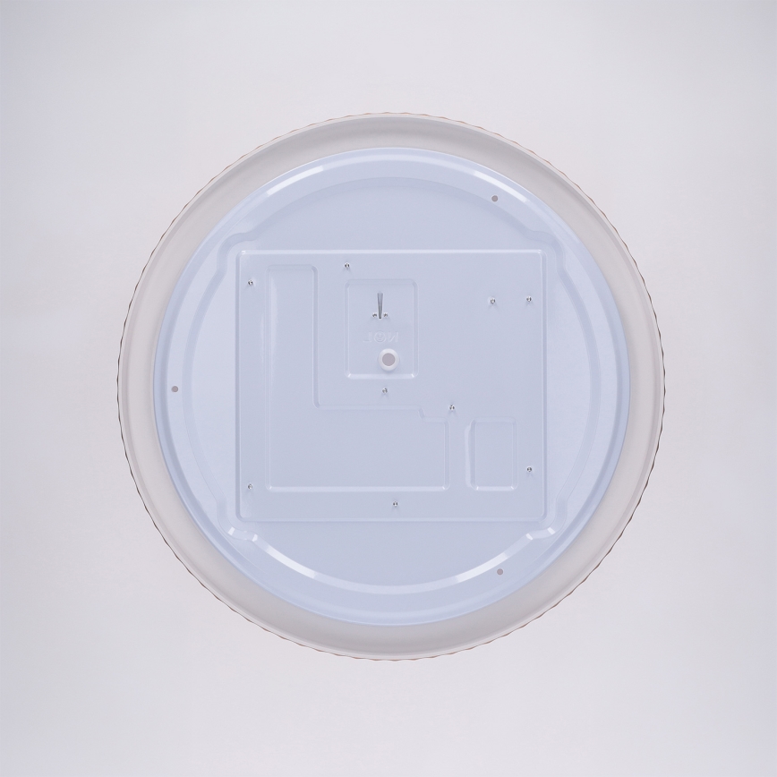 Brilagi - LED таванно осветително тяло LUCIA с възможност за димиране LED/48W/230V 3000-6500K Ø 41 cm кафяво + дистанционно управление