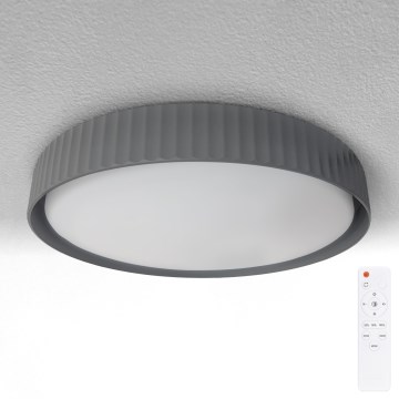 Brilagi - димируемо LED таванно осветително тяло LUCIA LED/60W/230V 3000-6500K диаметър 59 см сиво + дистанционно управление