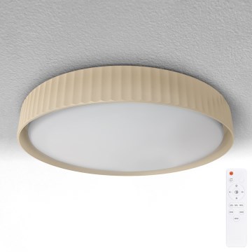 Brilagi - димируемо LED таванно осветително тяло LUCIA LED/60W/230V 3000-6500K Ø 59 cm бежово + дистанционно управление