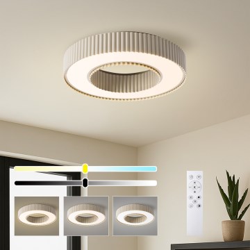 Brilagi - димируемо LED таванно осветително тяло LUMIX LED/48W/230V 3000-6000K бежово Ø 50 см + дистанционно управление