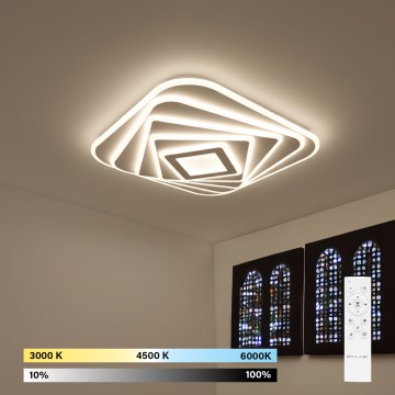 Brilagi - Димируемо LED таванно осветително тяло MODERN LED/210W/230V 3000-6000K 55x55 cm + дистанционно управление