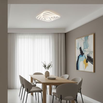 Brilagi - Димируемо LED таванно осветително тяло MODERN LED/210W/230V 3000-6000K 55x55 cm + дистанционно управление