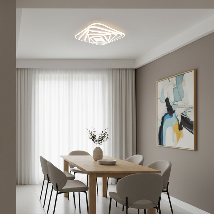 Brilagi - Димируемо LED таванно осветително тяло MODERN LED/210W/230V 3000-6000K 55x55 cm + дистанционно управление