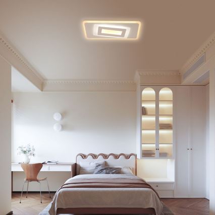 Brilagi - LED димируемо таванно осветително тяло MODERN LED/51W/230V 3000-6000K 20x40 см + дистанционно управление