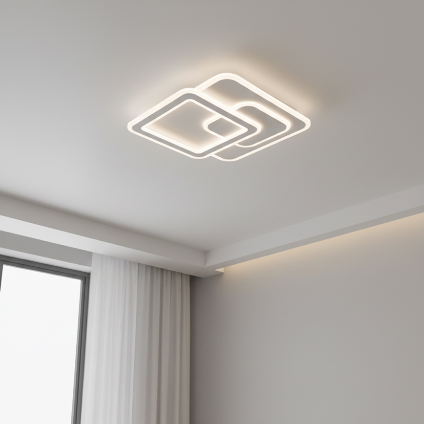 Brilagi - Димируемо таванно LED осветително тяло MODERN LED/80W/230V 3000-6000K 52,5x52,5 cm + дистанционно управление