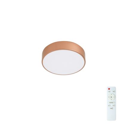 BRILAGI - димируемо LED таванно осветително тяло POOL LED/24W/230V 3000-6000K Ø 20 см медно + дистанционно управление
