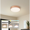 Brilagi - димируемо LED таванно осветително тяло POOL LED/36W/230V 3000–6000K Ø 30 см бронзово + дистанционно управление