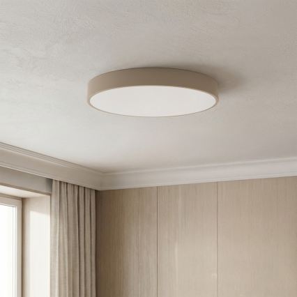 Brilagi - димируема LED таванна лампа POOL LED/36W/230V 3000-6000K Ø 30 см бежова + дистанционно управление