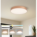 Brilagi - Димируемо LED таванно осветително тяло POOL LED/60W/230V 3000-6000K Ø 50 см бронзово + дистанционно управление