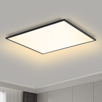 Brilagi - димируемо LED таванно осветително тяло SLIMFRAME LED/58W/230V 60x60 cm 3000-6000K черно + дистанционно управление