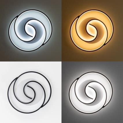 Brilagi - Димируемо LED таванно осветително тяло VELO LED/52W/230V 38x48 см 3000/4000/6000K + дистанционно управление