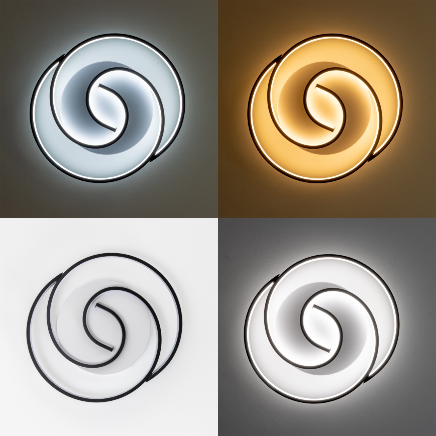 Brilagi - Димируемо LED таванно осветително тяло VELO LED/52W/230V 38x48 см 3000/4000/6000K + дистанционно управление