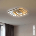 BRILAGI - Димируемо LED таванно осветително тяло VELO LED/64W/230V 3000-6500K 48x48 cm бежово + дистанционно управление