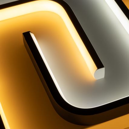 Brilagi - LED димируемо таванно осветително тяло VELO LED/64W/230V 48x48 cm 3000-6500K + дистанционно управление