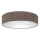 Brilagi - Димируемо LED таванно осветително тяло VELVET SMARTIX LED/24W/230V 3000-6000K Ø 45 cm кафяво Wi-Fi Tuya Beacon + дистанционно управление