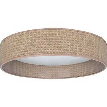Brilagi - Димируемо LED таванно осветително тяло VELVET SMARTIX LED/24W/230V 3000-6000K Ø 45 см бежово Wi-Fi Tuya Beacon + дистанционно управление