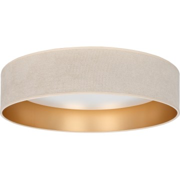 Brilagi - димируемо LED таванно осветително тяло VELVET SMARTIX STARS LED/36W/230V 3000-6000K диам. 55 см кремаво/златно Wi-Fi Tuya Beacon + дистанционно управление