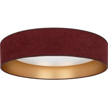 Brilagi - димируемо LED таванно осветително тяло VELVET SMARTIX STARS LED/36W/230V 3000-6000K Ø 55 cm бордо/златисто Wi-Fi Tuya Beacon + дистанционно управление