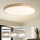 Brilagi - Димируемо LED таванно осветително тяло WOODLINE LED/128W/230V 3000-6000K дъб Ø 100 см + дистанционно управление