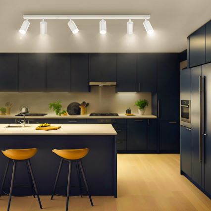 Brilagi - димируемо LED точково осветително тяло SELE 6xGU10/6,5W/230V 2700-6500K бяло