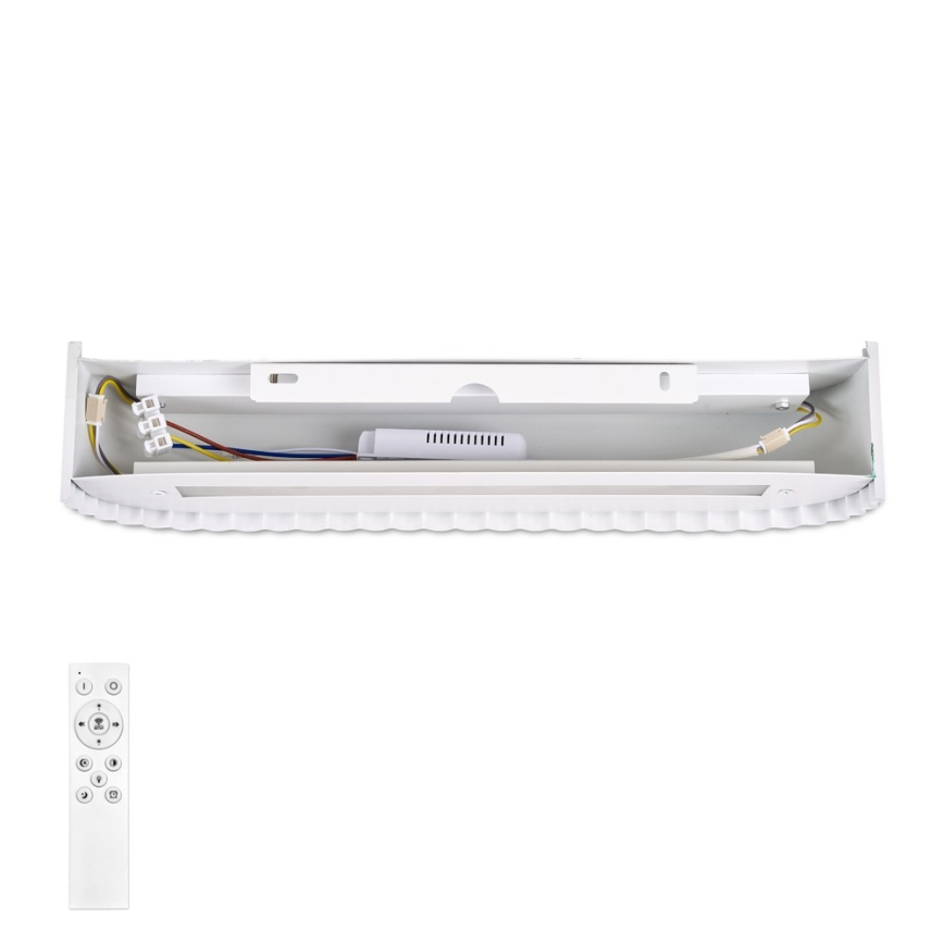 Brilagi - LED стенно осветително тяло с възможност за димиране FALCON MODERN LED/14W/230V 3000-6000K 40 cm бяло + дистанционно управление