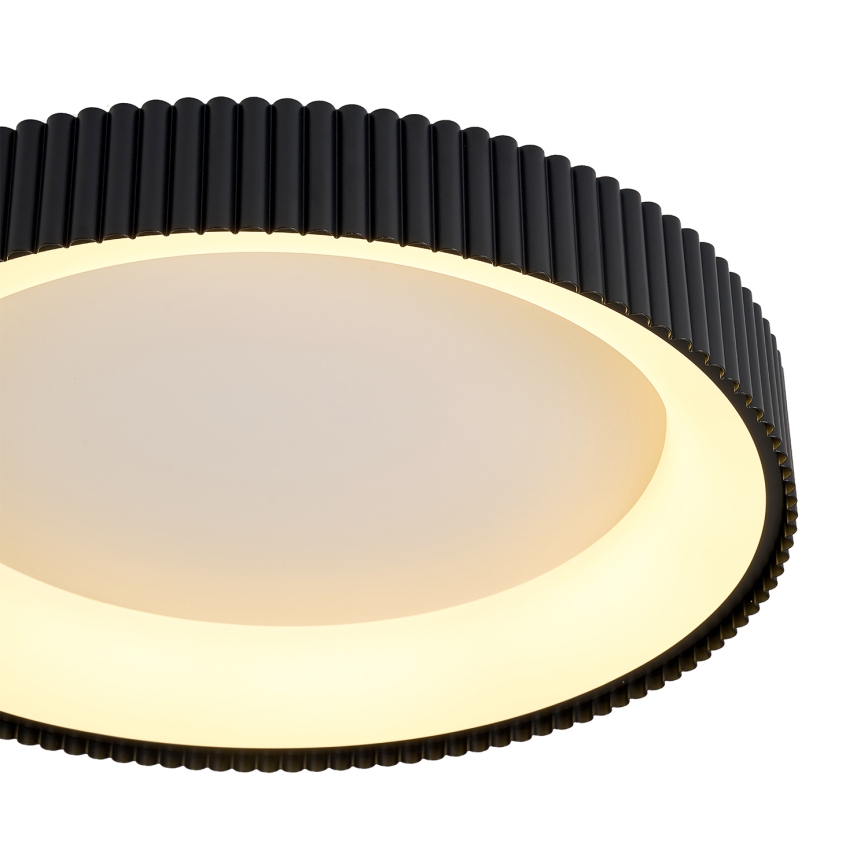 Brilagi - Димируемо LED таванно осветително тяло FALCON MODERN LED/54W/230V 3000–6500K Ø 60 см, черно + дистанционно управление