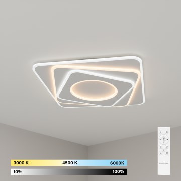 Brilagi - Димируемо таванно LED осветително тяло MODERN LED/100W/230V 3000-6000K 48x48 cm + дистанционно управление