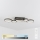 Brilagi - Димируемо таванно LED осветително тяло RINGO LED/34W/230V 3000-6000K 28x84 cm черно + дистанционно управление
