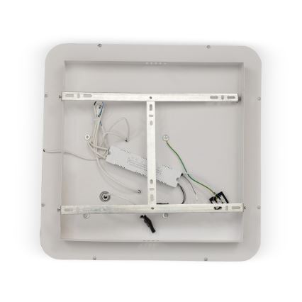 Brilagi - Димируемо таванно осветително тяло UNITY LED/75W/230V + 1xGU10/3W 3000-6000K 50x50 cm бяло/черно + дистанционно управление