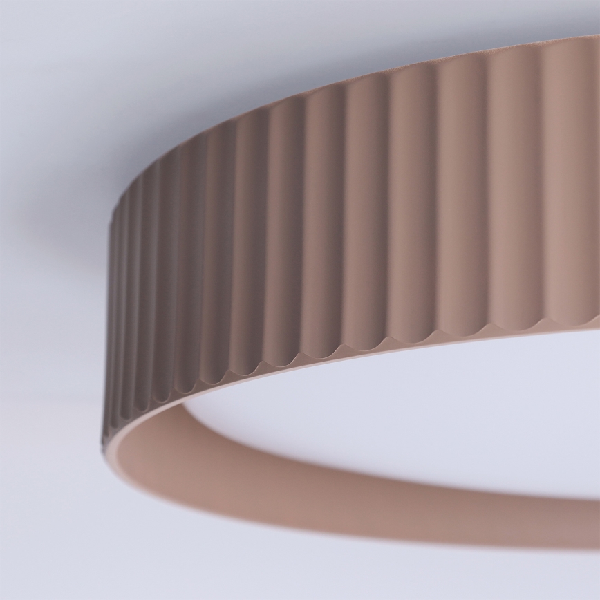 Brilagi - LED димируемо таванно осветително тяло LUCIA LED/48W/230V 3000-6500K Ø 41 см таупе + дистанционно управление