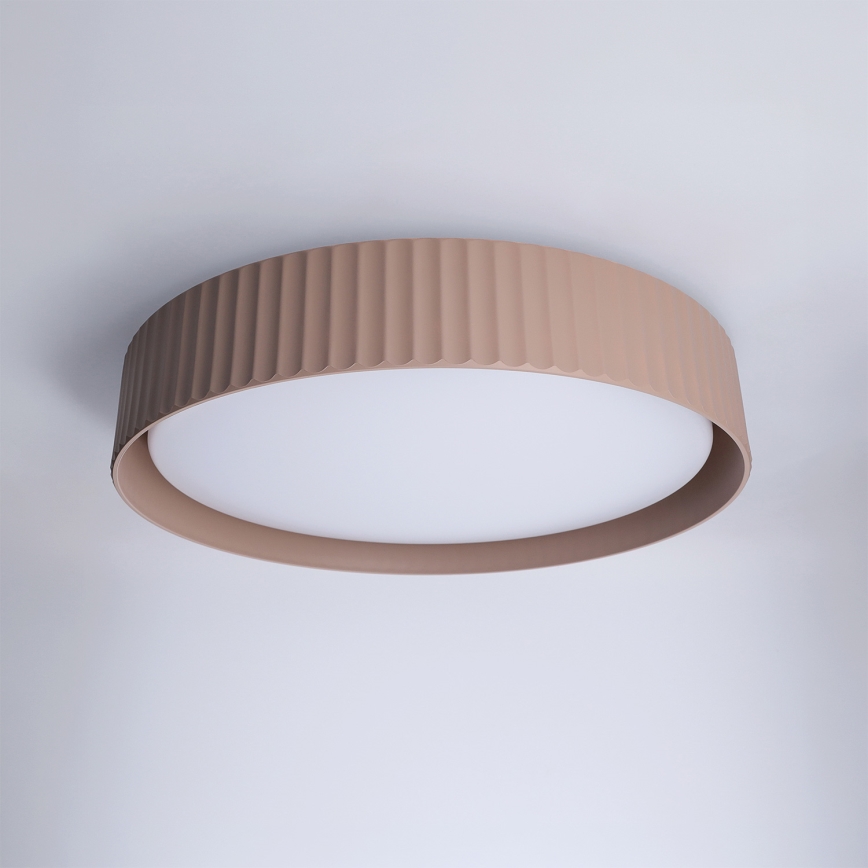 Brilagi - LED димируемо таванно осветително тяло LUCIA LED/48W/230V 3000-6500K Ø 41 см таупе + дистанционно управление