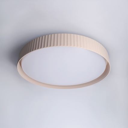 Brilagi - Димируем таванен плафон LUCIA LED/60W/230V 3000-6500K Ø 59 cm бежов + дистанционно управление