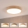 Brilagi - Димируемо таванно осветително тяло MANAROLA REMOTE LED/24W/230V 3000-6500K Ø 41 см, дъб + дистанционно управление