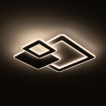 Brilagi - LED димируемо таванно осветително тяло MODERN LED/93W/230V 3000-6000K 48,5x48,5 cm + дистанционно управление