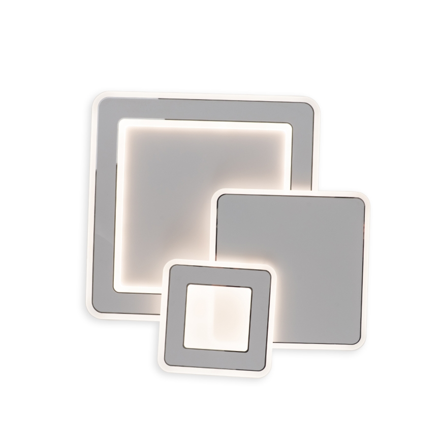 Brilagi - LED димируемо таванно осветително тяло MODERN LED/93W/230V 3000-6000K 48,5x48,5 cm + дистанционно управление