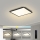 Brilagi - димируемо таванно осветително тяло SLIMFRAME LED/25W/230V 30x30 cm 3000-6000K черно + дистанционно управление