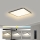 Brilagi - Димируемо таванно осветително тяло SLIMFRAME LED/36W/230V 45x45 см 3000-6000K черен + дистанционно управление