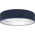 Brilagi - Димируемо таванно осветително тяло VELVET SMARTIX STARS LED/24W/230V 3000-6000K диаметър 45 см синьо Wi-Fi Tuya Beacon + дистанционно управление