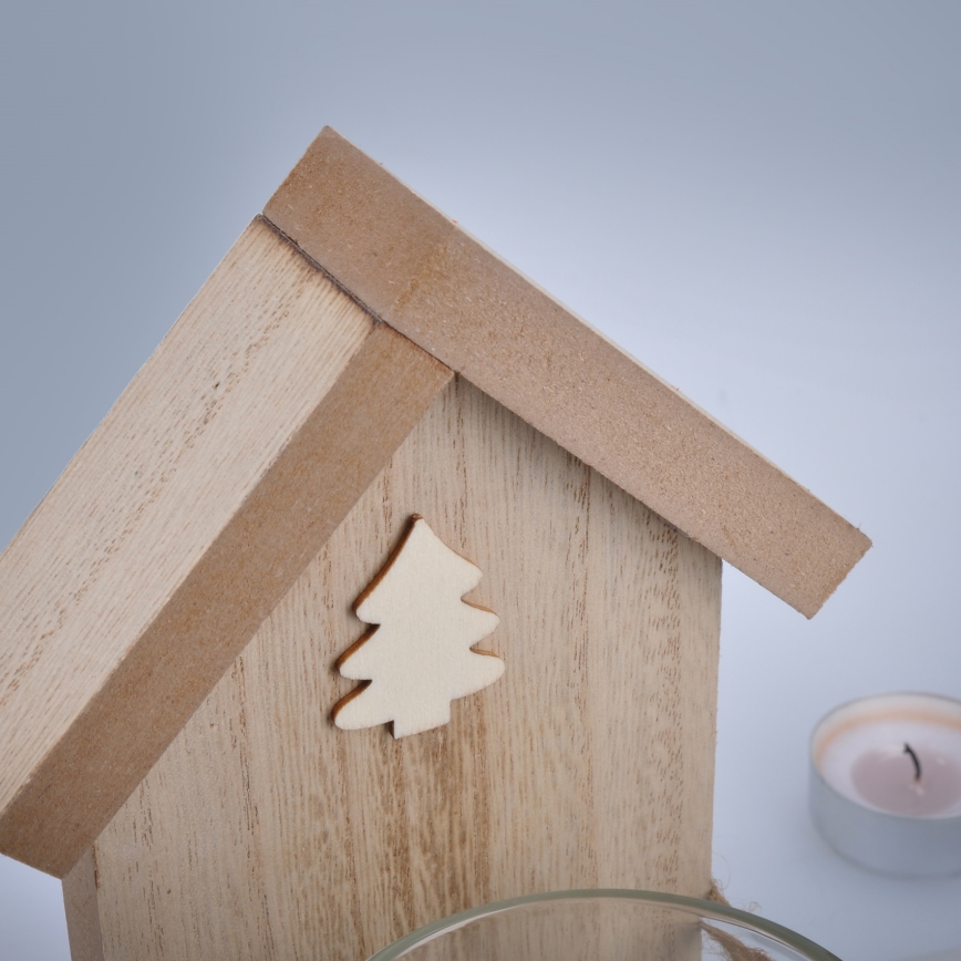 Brilagi - Дървена свещник за чаена свещ