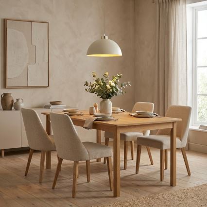 Brilagi - Елегантен пендел с кабел 1xE27/60W/230V Ø 30 см, бежово/златно