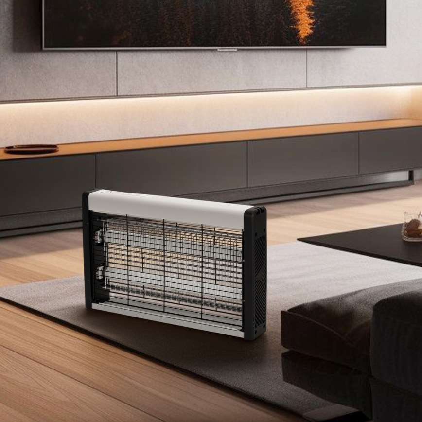 Brilagi - Електрически уред за улавяне на насекоми 2 x UV лампи / 10 W / 230 V / 60 m²