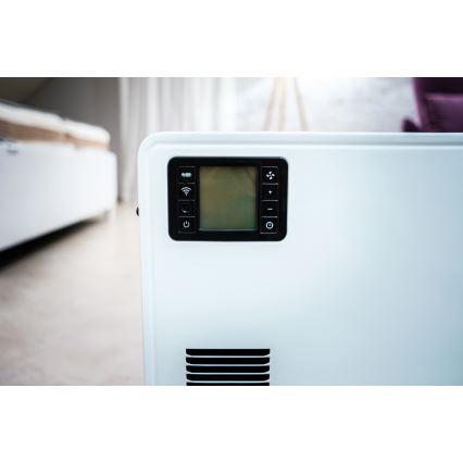 Brilagi - Електрически конвектор 1000/1300/2300W LCD/таймер/TURBO/термостат бял + д.у.