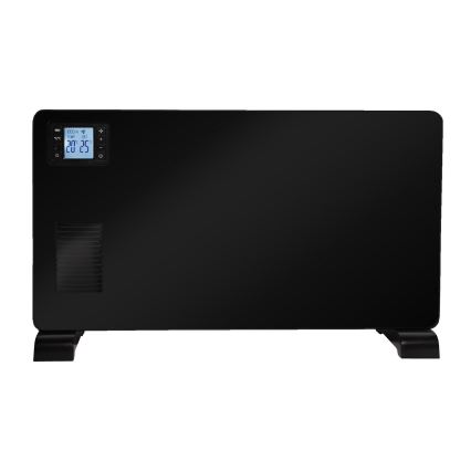 Brilagi - Електрически конвекторен нагревател 1000/1300/2300W LCD/timer/TURBO/термостат черен + д.у.