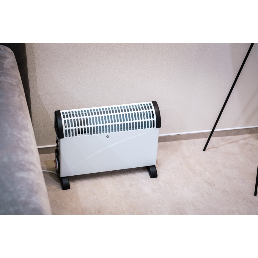 Brilagi - Електрически конвекторен нагревател 750/1250/2000W таймер/термостат