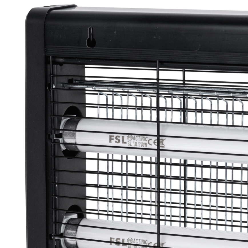 Brilagi - Електрически капан за насекоми 2xUV/10W/230V 60 m2 черен